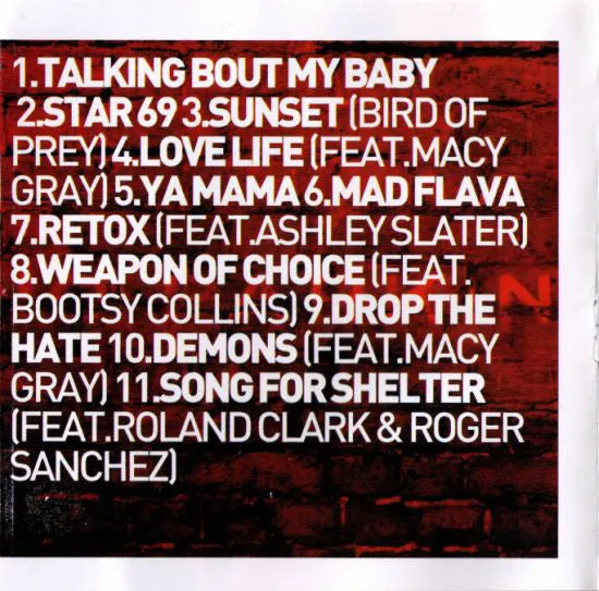 Fatboy Slim Halfway Between The Gutter And The Stars CD brukt big beat