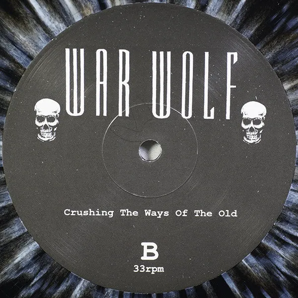 War Wolf Crushing The Ways Of The Old LP splatter brukt