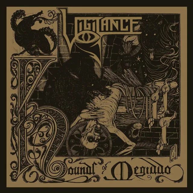 Vigilance Hounds Of Meggido LP vinyl svart speed metal