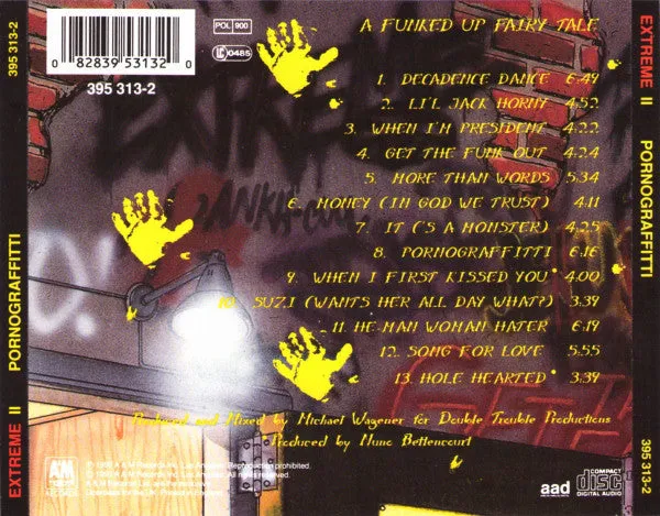 Extreme Extreme II Pornograffitti CD brukt album