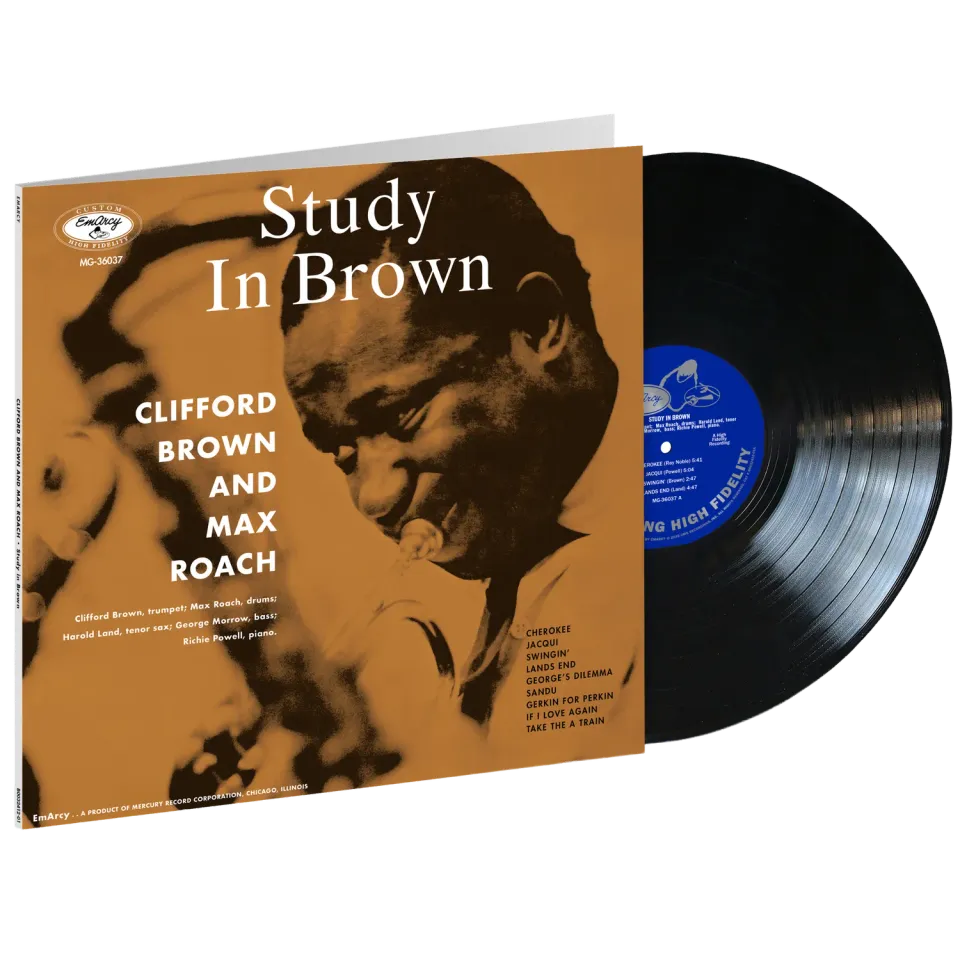 Verve Acoustic Sounds Study In Brown LP vinylplate