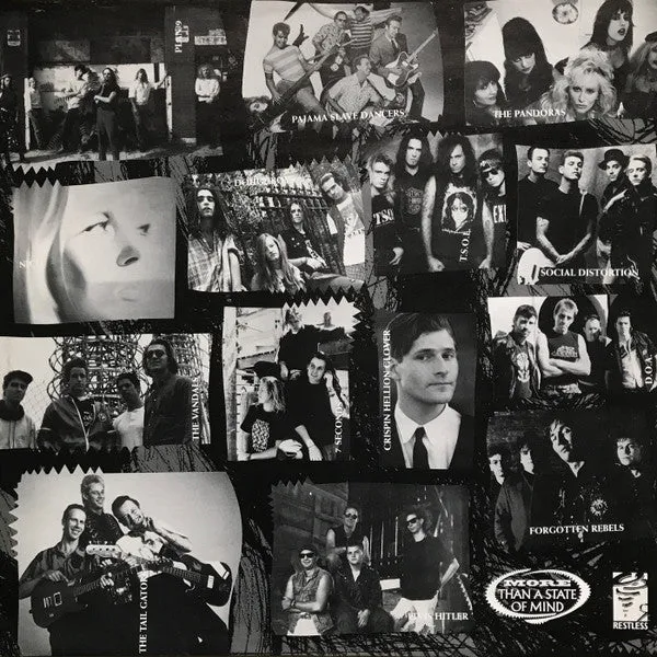 Various More Than A State Of Mind LP brukt punk