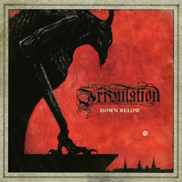 Katakomb Tribulation Down Below LP lava swirl gothic