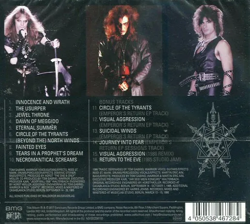 Celtic Frost To Mega Therion CD remaster digipak ny