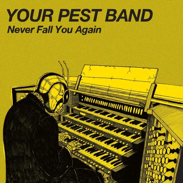 Your Pest Band Never Fall You Again 7" brukt svart vinyl