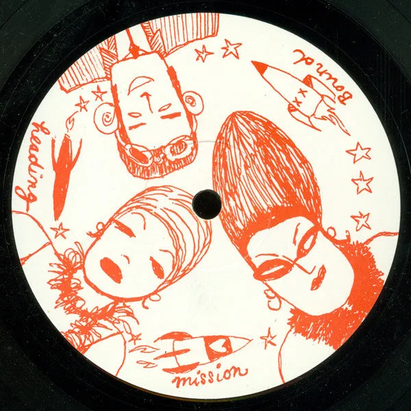 Various Elastic Jet Mission slampt28 vinyl-LP blå brukt