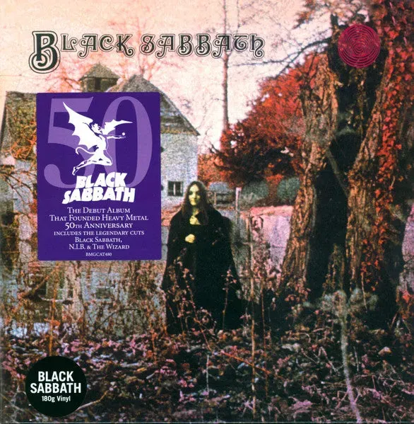 Black Sabbath Black Sabbath LP vinyl brukt 180g gatefold
