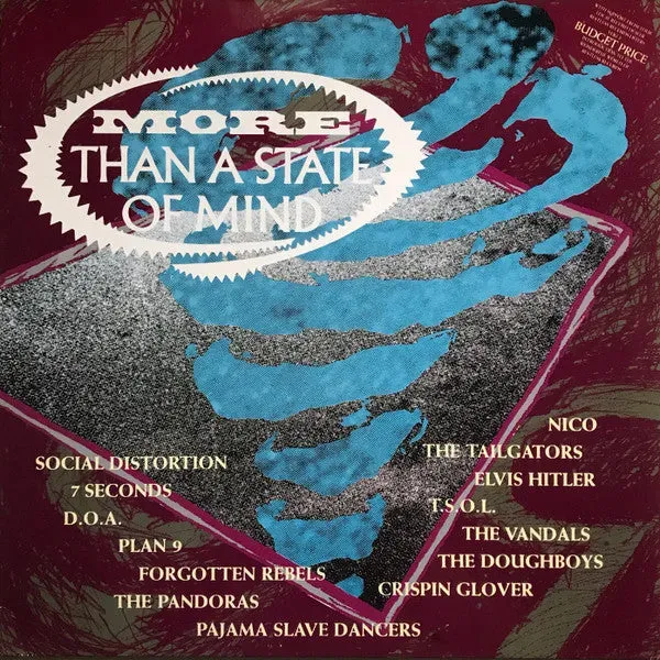 Various More Than A State Of Mind LP brukt punk