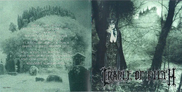 Cradle Of Filth Dusk And Her Embrace CD ny symfonisk black metal