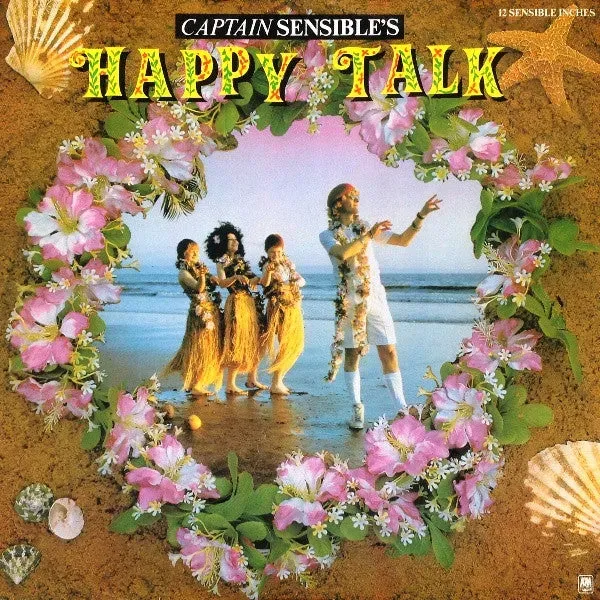 Captain Sensible Happy Talk 12" vinyl brukt poprock
