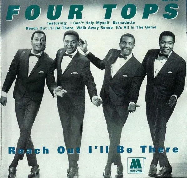 Four Tops Reach Out I'll Be There CD brukt soulsaml.