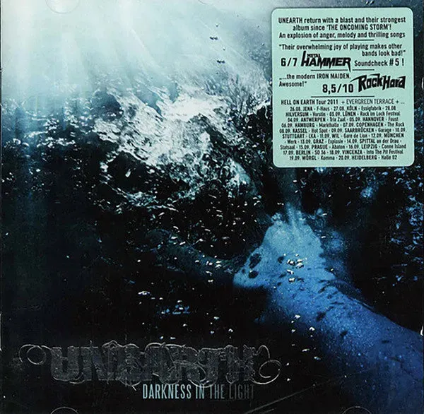 Unearth Darkness In The Light CD brukt metalcore