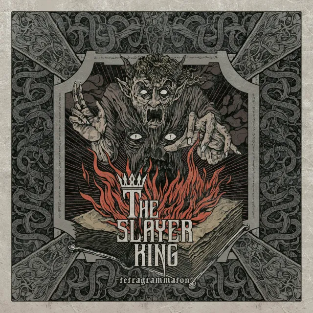 The Slayerking Tetragrammaton LP rød vinyl ltd 300