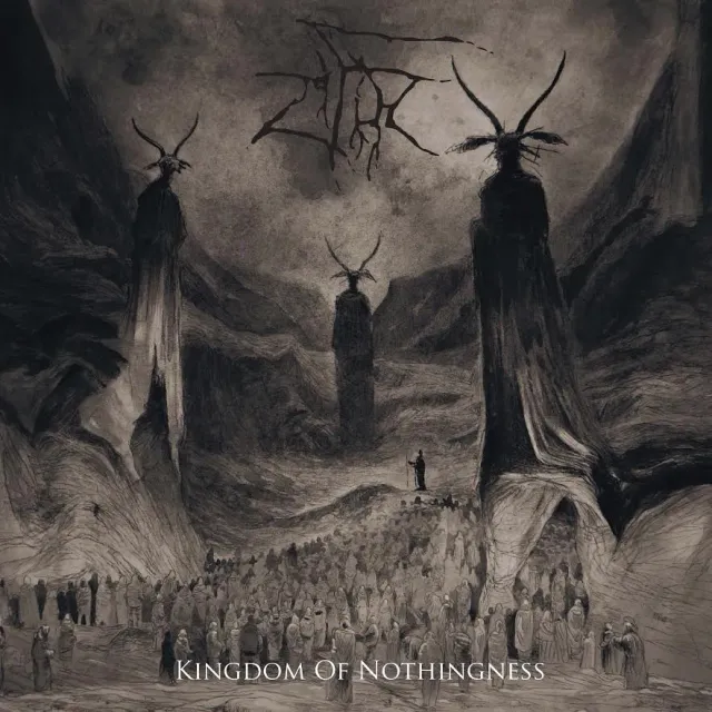 ZIFIR Kingdom Of Nothingness LP svart vinyl black metal