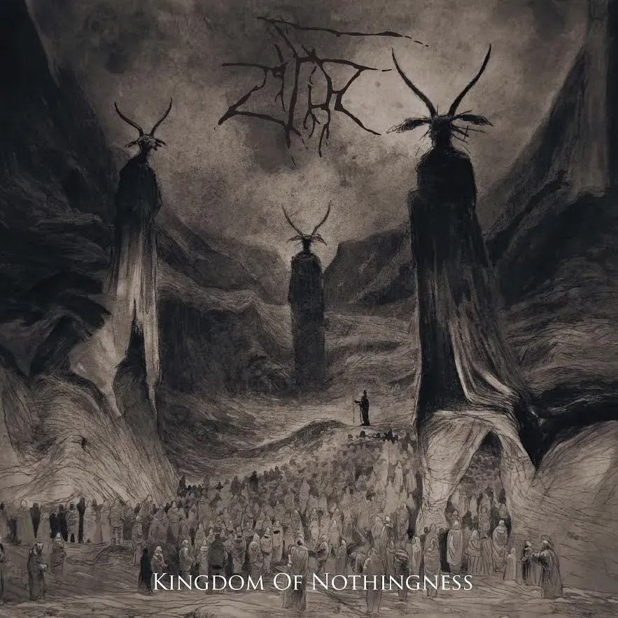 ZIFIR Kingdom Of Nothingness LP svart vinyl black metal