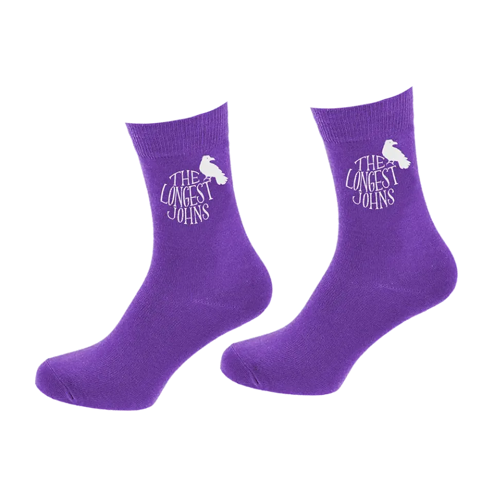 The Longest Johns Socks sokker lilla