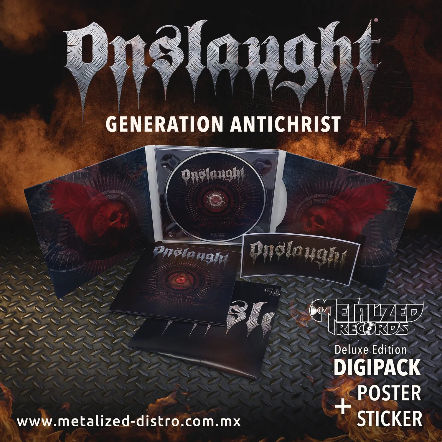 Onslaught Generation Antichrist CD digipak