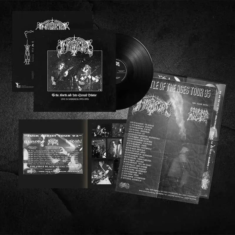 Immortal To The North Live in Darkness LP svart