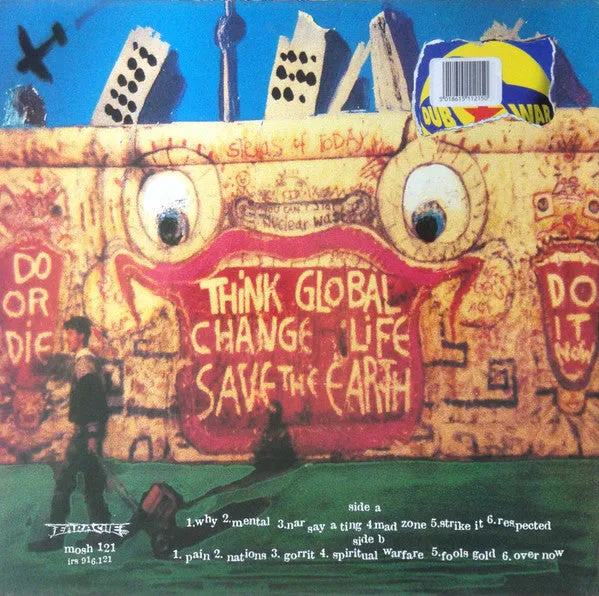 Dub War Pain MOSH 121 brukt LP dub punk