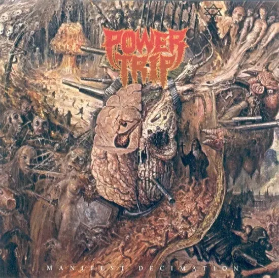 Power Trip Manifest Decimation CD brukt thrash crossover