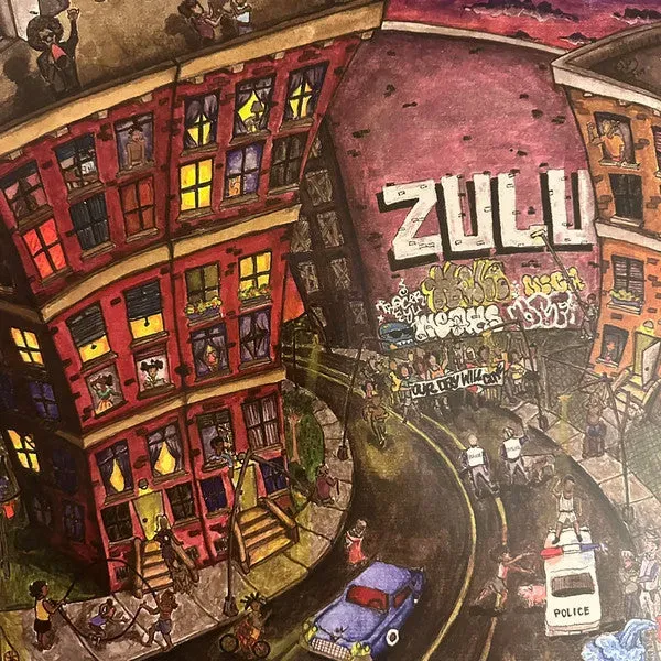Zulu My People Hold On Our Day Will Come LP brukt hardcore