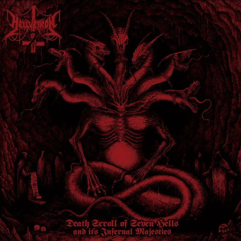 Hellvetron Death Scroll Of Seven Hells And Its Infernal Majesties CD doom
