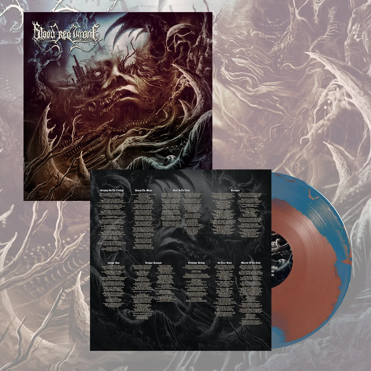 Blood Red Throne Siltskin LP swirl vinyl – death metal