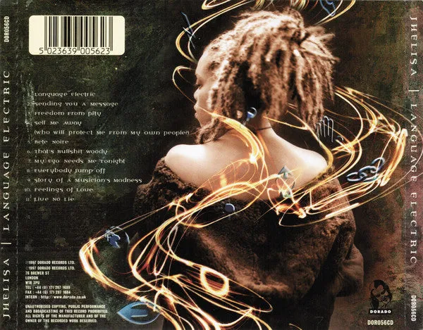 Jhelisa Language Electric CD brukt album 1997
