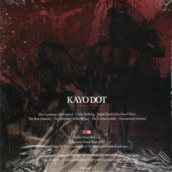 Kayo Dot Blue Lambency Downward CD promo avantgarde