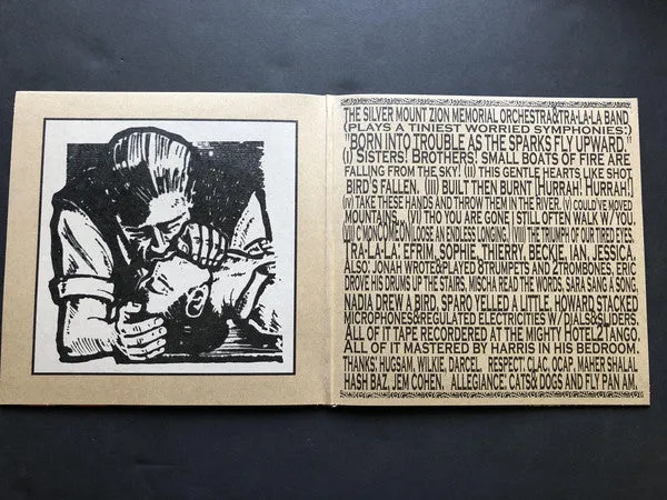 Silver Mt Zion Born Into Trouble 2x10" brukt postrock Constellation