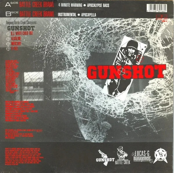 Gunshot Battle Creek Brawl 12" brukt britcore