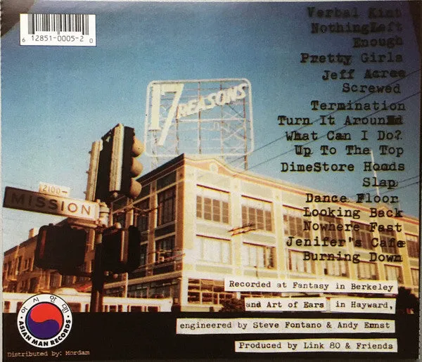 Link 80 17 Reasons CD brukt album ska-punk