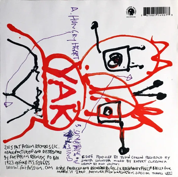 Yak Hungry Heart 7" singel vinyl brukt