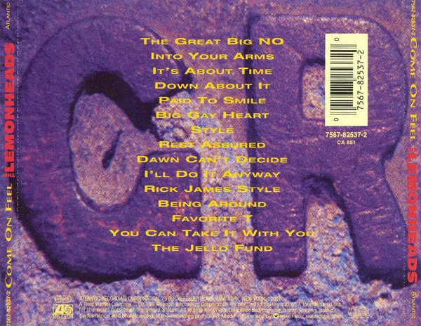 Lemonheads Come On Feel The Lemonheads CD brukt