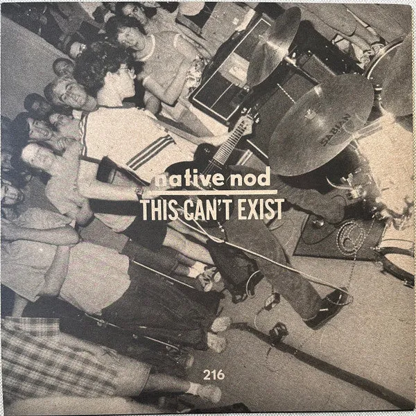 Native Nod This Can’t Exist LP brukt sort-hvit vinyl emo