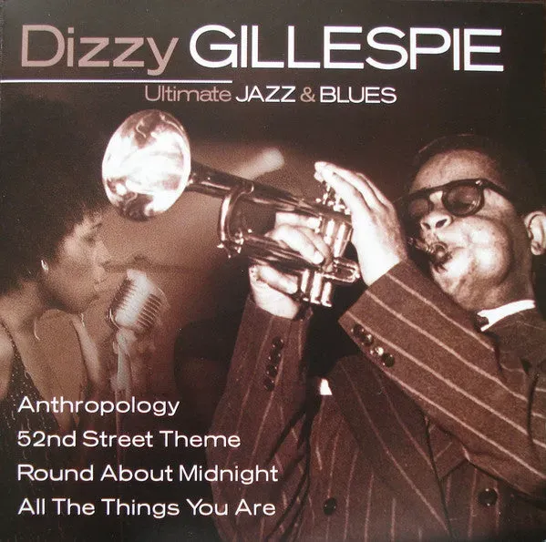 Dizzy Gillespie Ultimate Jazz & Blues CD brukt bebop samling