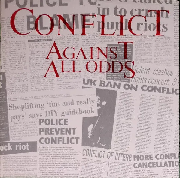 Conflict Against All Odds CD brukt punk