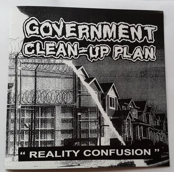 Government Clean-Up Plan Reality Confusion 7" brukt
