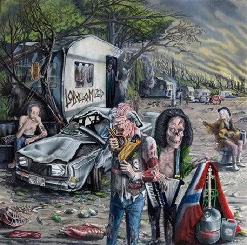 Lobotomized Norwegian Trash LP vinyl brun 500