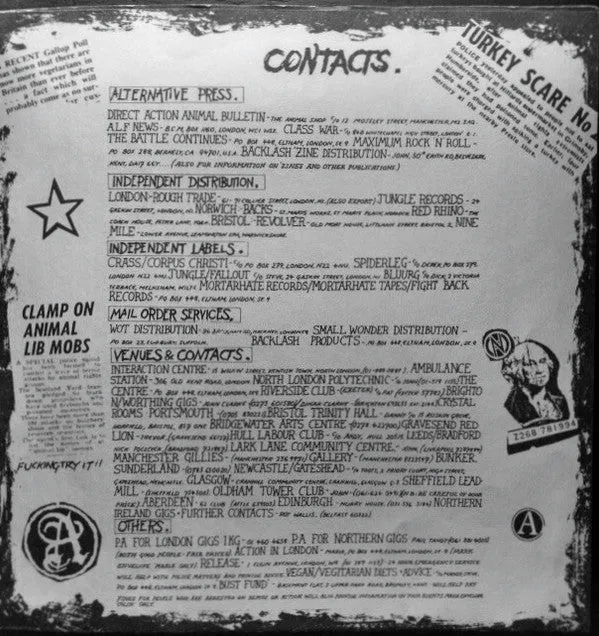 Conflict This Is Not Enough 7" brukt single punk