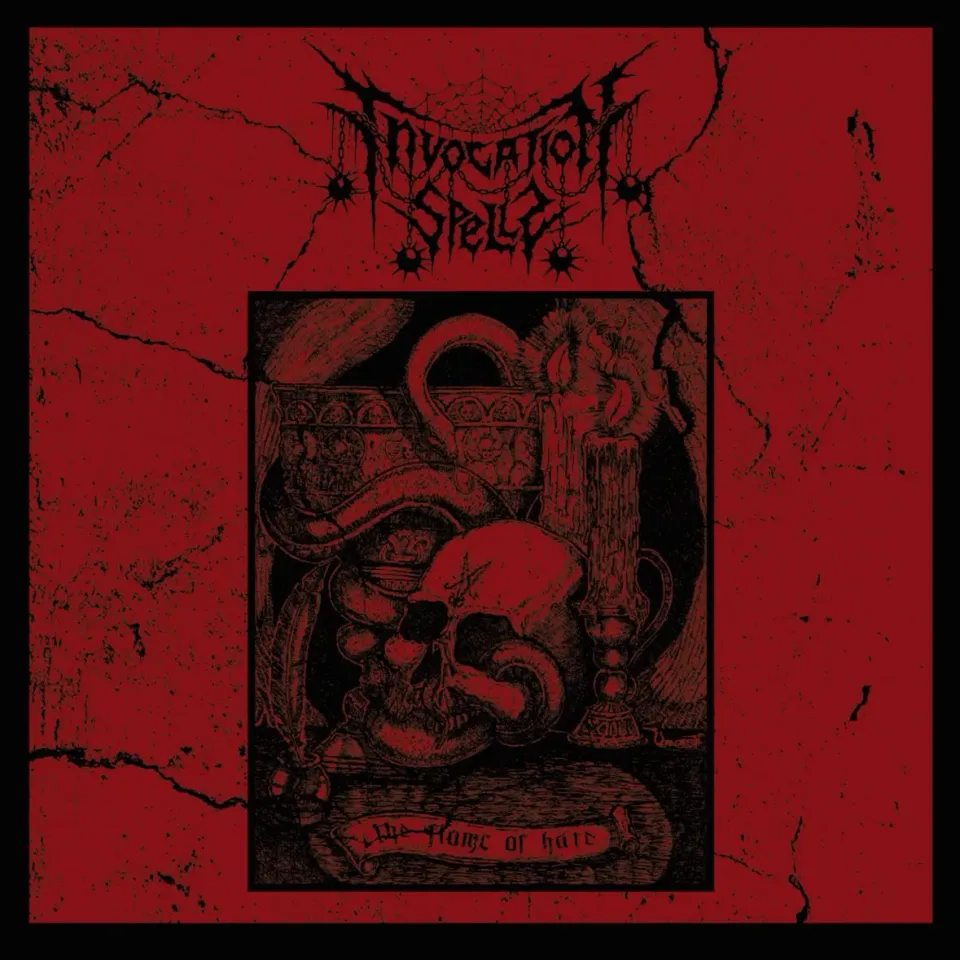 Invocation Spells The Flame Of Hate LP splatter