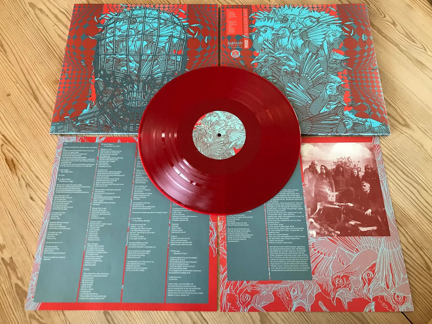 Void The Hollow Man LP vinyl rød
