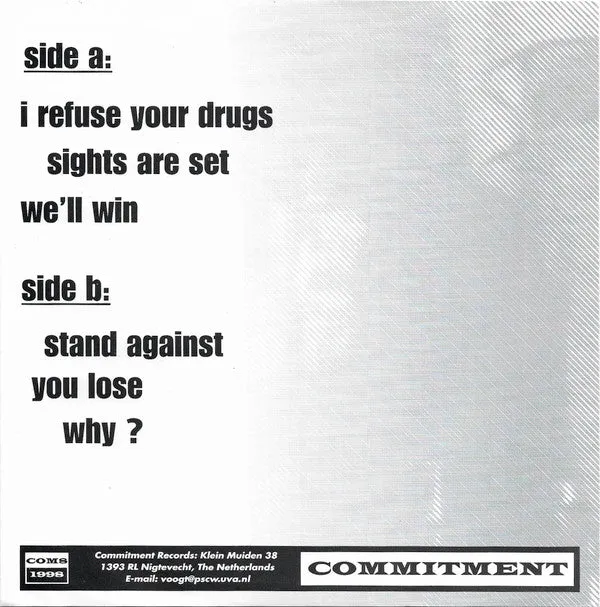 One X More One X More COM8 7" EP brukt nederlandsk