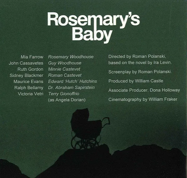 Krzysztof Komeda Rosemary's Baby CD brukt soundtrack