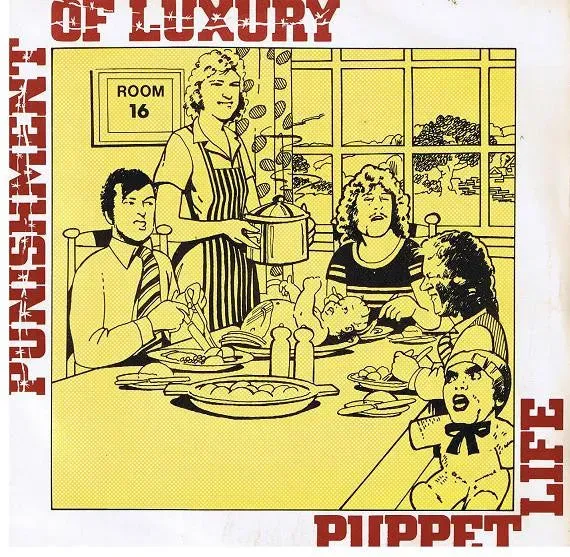 Punishment Of Luxury Puppet Life 7" singel brukt