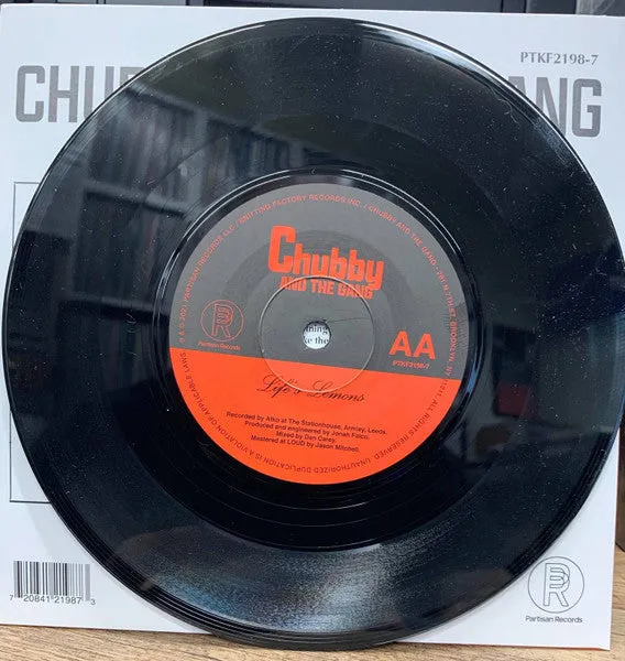 Chubby & The Gang Lightning 7-tommer vinylsingle punk