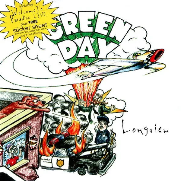 Green Day Longview 7" singel brukt punk