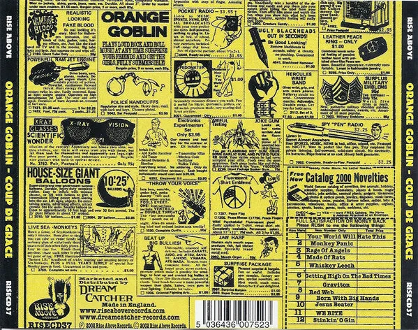 Orange Goblin Coup De Grace CD brukt stoner rock