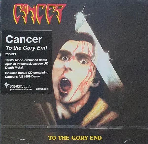Cancer To The Gory End 2xCD brukt remaster