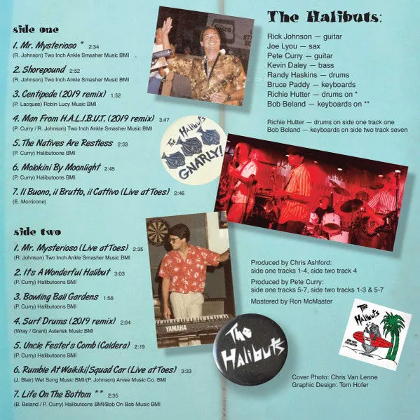 The Halibuts Hangin' Fourteen LP brukt surf ltd 250